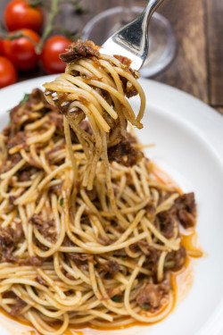 Grass Fed Beef Bolognese Spaghetti With Sous Vide Egg ｜ Wō Dàn Ào Zhōu Cǎo Sì Niú Ròu Jiàng Yì Fěn