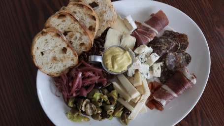 Italian Meat Cheese Plate