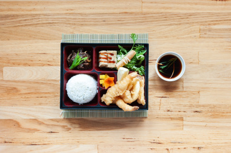 Tempura Bento (Free Miso Soup)