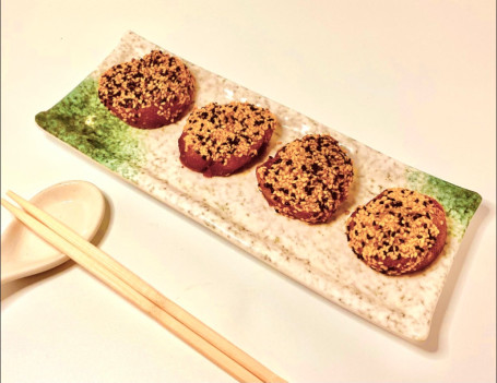 Crispy Sesame Prawn Toast (4 Pieces) Zhī Má Xiā