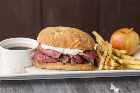 New Upgrade  Ultimate Usda Prime Rib Dip Sandwich