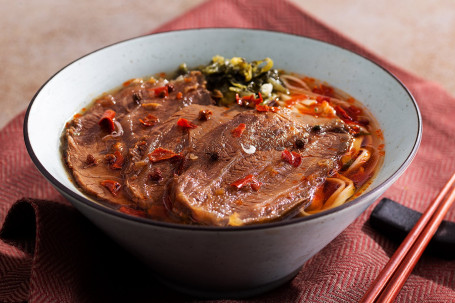 Chuān Wèi Niú Ròu Miàn Braised Beef Noodle Soup In Sichuan Style