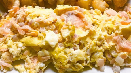 The Smoked Salmon Scramble