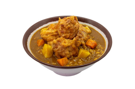 Kā Lí Táng Yáng Zhà Jī Bào Jǐng Chicken Karaage Curry Donburi