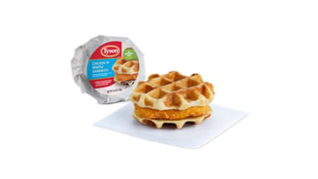 Tyson Chicken And Waffle Sandwich