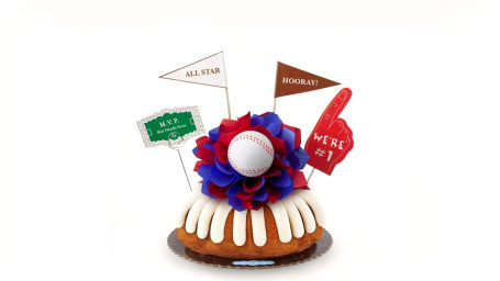 Mvp – Bolo Bundt Decorado De Beisebol 8”