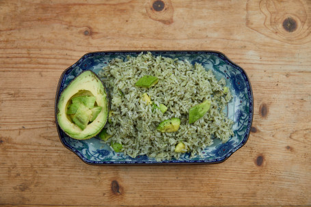 Hēi Sōng Lù Niú Yóu Guǒ Dàn Bái Chǎo Fàn Fried Rice With Black Truffle, Avocado Egg White