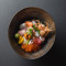 tè shàng lá shēn jǐng Prime Assorted Sashimi on Sushi Rice Bowl