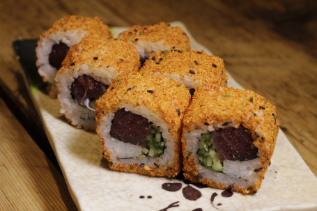 Spicy Tuna Roll (6 Pieces) là jīn qiāng yú juǎn