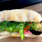 Vegan Sandwich Wıth Home Made Sourdough Cıabatta