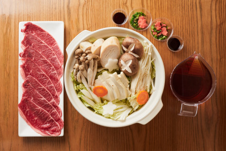 Tè Xuǎn Hé Niú Shuàn Shuàn Guō (6 Pax)/Wagyu Shabushabu (6 Pax)