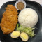 R1 Chicken Cutlet W. Rice Huáng Jīn Jī Pái Fàn