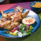 Half Aziza Chicken With Rice Ā Lā Bó Shāo Chūn Jī Bàn Zhī