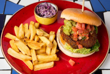 Bean And Red Chilli Burger