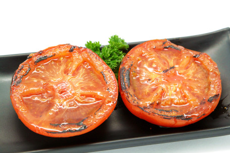 Jiāo Táng Cuì Cuì Dà Fān Jiā Fèn Bbq Tomato With Caramel