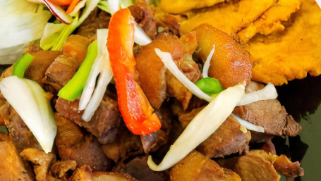 Griot (Pork) Fritay Plate