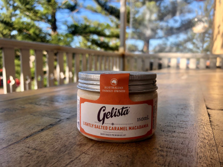 Gelista Gelato Macadamia Salted Caramel