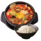 Hǎi Xiān Nèn Dòu Fǔ Guō Pèi Fàn Soft Tofu Stew With Seafood With Rice