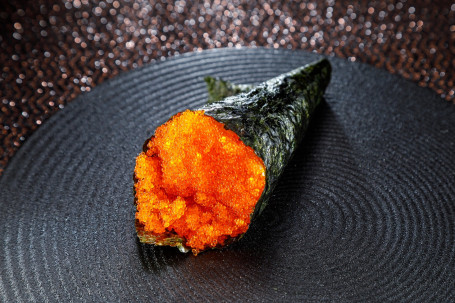 Fēi Yú Zǐ Shǒu Juǎn Flying Fish Roe Hand Roll