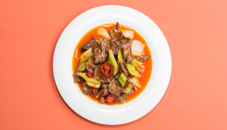 Tender Beef Fillet In Special Sauce Pào Jiāo Niú Liǔ