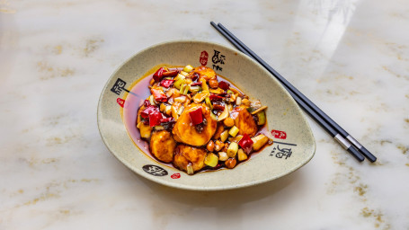 Gong Bao Tender Tofu With Peanuts Gōng Bǎo Dòu Fǔ