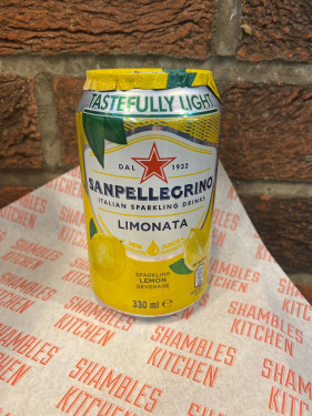 Can Of San Pellegrino Limonata