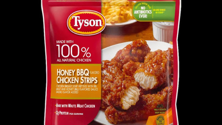 Share Size Tyson Fully Cooked Honey Bbq Chicken Strips