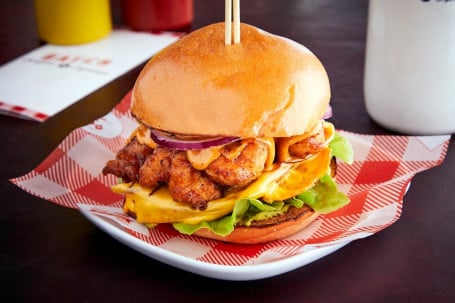 Chipotle Chicken Burger (Spicy)