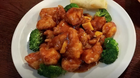 L 16. Orange Chicken (Lunch)