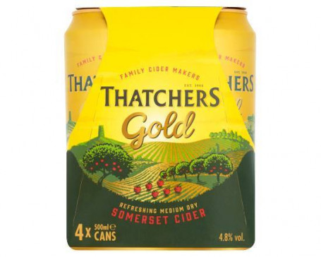 Thatchers Gold 4X500Ml