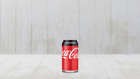 Coca Cola Sem Açúcar Lata 375Ml