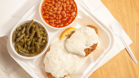 2. Country Fried Steak Dinner Combo