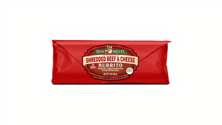 Don Miguel Shredded Beef Cheese Burritos 7 Oz