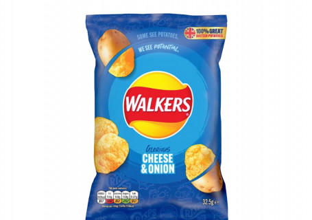 Walkers Cheese And Onion 32.5G