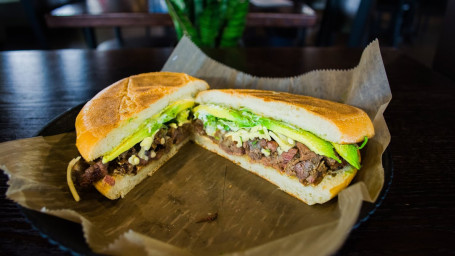 Grilled Arrachera Torta