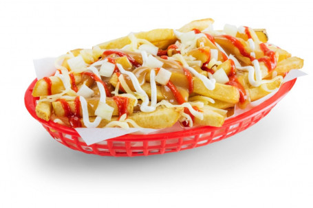 Batatas Fritas Recheadas Com Poutine Picante