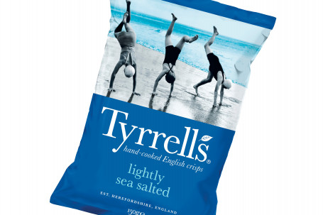 Tyrrells Lightly Sea Salt Salted 150G