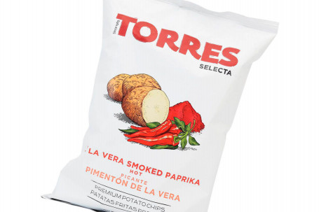 Torres La Vera Dop Smoked Paprika Crisps 150G