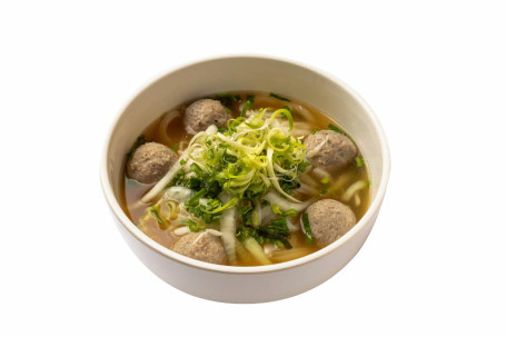 Meatballs Pho Hé Nèi Shǒu Dǎ Niú Wán Fěn