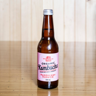 Lo Bros Kombucha Raspberry Lemon Bottle 330Ml