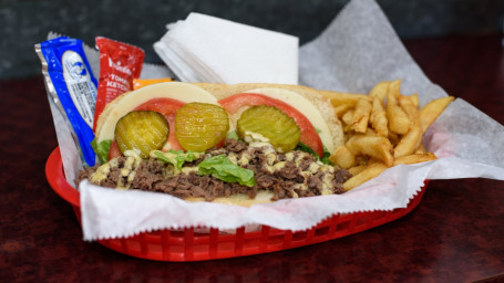 The Basic Cheesesteak Sandwich