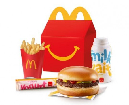 Hambúrguer Happy Meal Com Mini Fry <Intranslatable>[390-500 Cals]