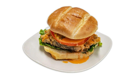Amazing Vegan Chicken Sandwich Combo (W/ Fries)