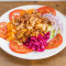 Salad With Chicken Doner Tǔ Ěr Qí Tè Sè Zhuǎn Shāo Jī Ròu Shā Lǜ