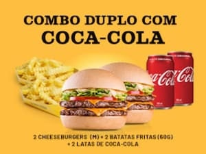 Combo Promocional Duplo Coca Cola