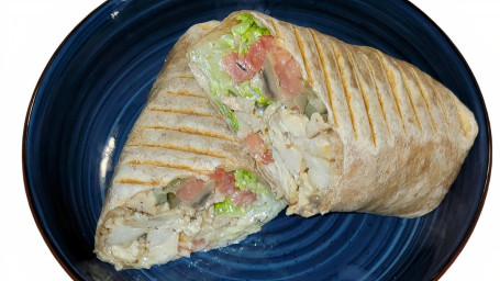 Creamy Mushroom Chicken Wrap