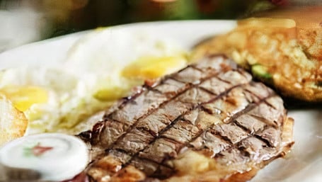 Breakfast Steak Platter