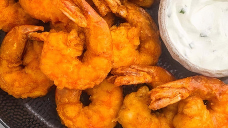 Buffalo Shrimp Platter With Fries