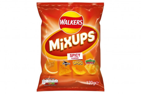 Walkers Mixups Mix Spicy 120G