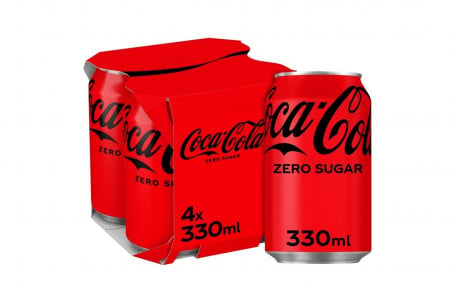 Coca Cola Zero Açúcar 330Ml 4Pk